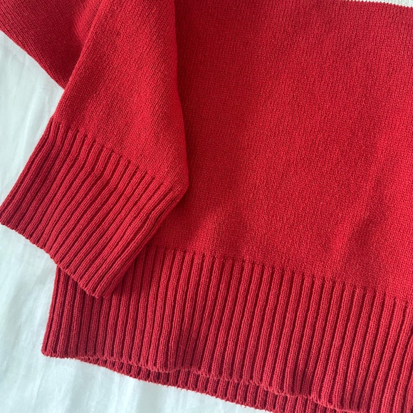 Reformation Cashmere Blend Oversized Crew Sweater - Picture 9 of 9